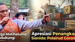 (Akan) Bawa LP ke Mapolda, Warga Apresiasi Ketegasan DitPolairud Polda Gorontalo dalam Kasus Sianida