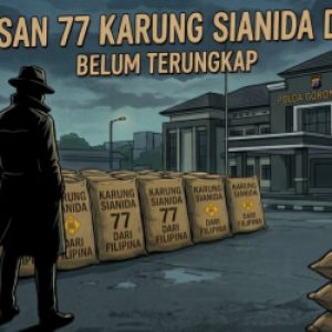 Mr. “X” Pemesan 77 Karung Sianida Belum Terungkap, Polda Gorontalo Tetapkan Tiga WNA Jadi Tersangka