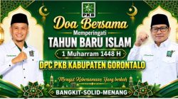 Peringati Tahun Baru Islam, DPC PKB Kabupaten Gorontalo Gelar Doa Bersama dan Silaturahmi Akbar