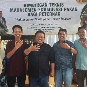 Wujudkan Hilirisasi Peternakan, KTNA Gorut Fasilitasi Peternak Ikut Bimtek