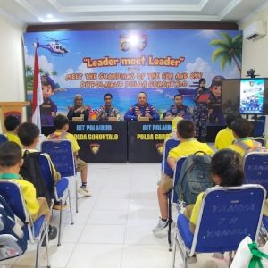 Belajar Langsung Dari Penjaga Laut Dan Udara, Siswa BKLES Kunjungi Ditpolairud