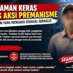 PWI Gorontalo Kecam Dugaan Arogansi Oknum yang Mengaku Wartawan di RS Sitti Khadijah