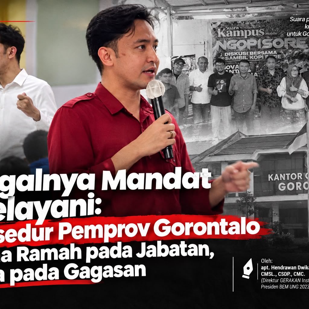 Tuan Gubernur, Kami Membawa Solusi Bukan Meminta Donasi: Gugatan dari Ruang Tunggu Birokrasi Gorontalo