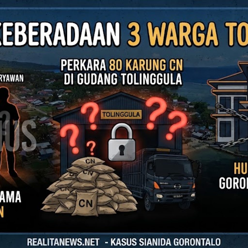 Perkara 80 Karung CN : Keberadaan Tiga Warga Tolinggula Masih Misterius, Bea dan Cukai Gorontalo Bungkam.