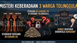 Perkara 80 Karung CN : Keberadaan Tiga Warga Tolinggula Masih Misterius, Bea dan Cukai Gorontalo Bungkam.