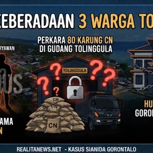 Perkara 80 Karung CN : Keberadaan Tiga Warga Tolinggula Masih Misterius, Bea dan Cukai Gorontalo Bungkam.